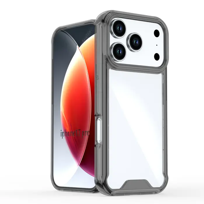 Maskica +CLASS TPU acrylic za iPhone 17 Pro, 18 Pro crna