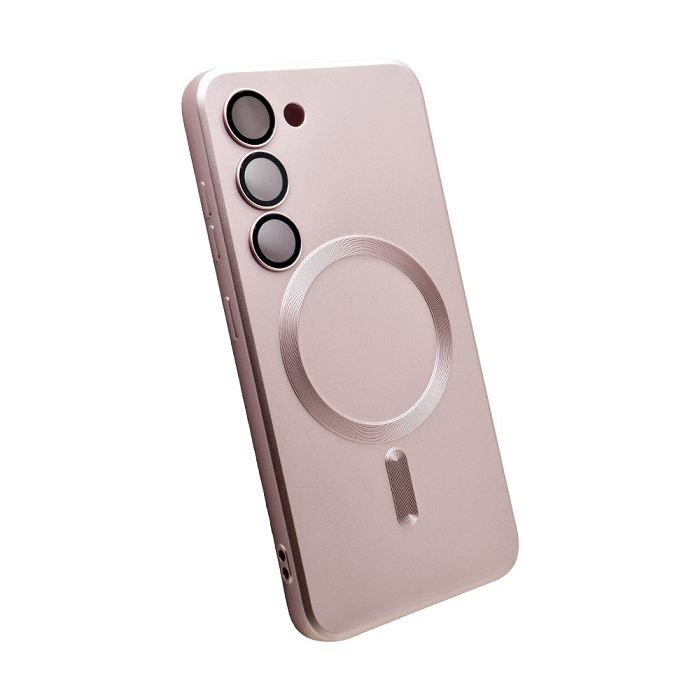 Maskica +CLASS MagSafe Plus za Samsung S24, S921B, S25, S931B roza