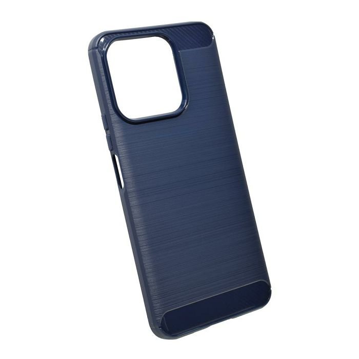 Maskica +CLASS TPU karbon mat za Honor X8A plava