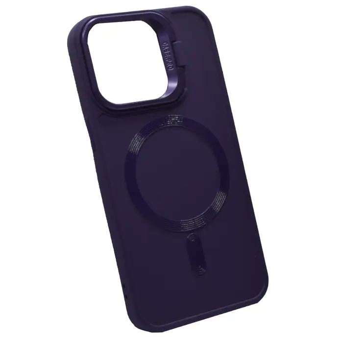 Maskica +CLASS MagSafe frame za iPhone 15 Pro ljubičasta