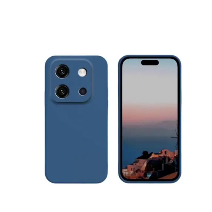 Maskica +CLASS silicone Edge za Xiaomi Redmi 15 4G, 5G 171mm plava