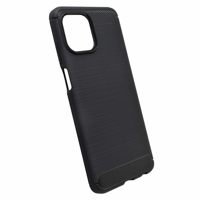 Maskica +CLASS TPU karbon mat za Motorolu Edge 20 Lite crna
