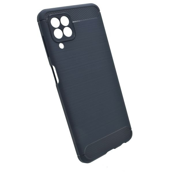 Maskica +CLASS TPU karbon mat za Samsung A22 4G, A225F, M22 4G, M225F plava