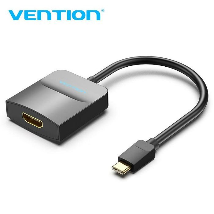 Adapter tip C na HDMI Vention 0.15 m tdcbb crni
