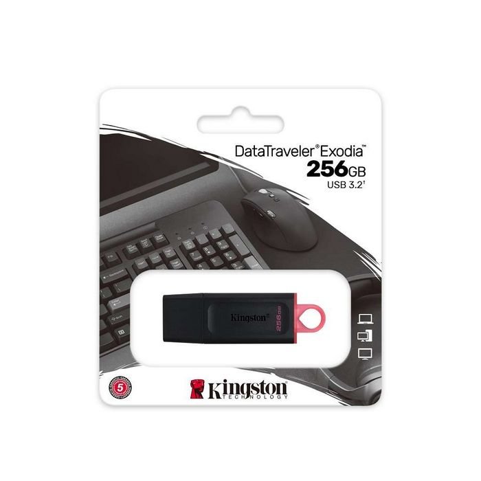 USB memorija Kingston exodia USB 3.2 DTX/256GB gen 1 5Gbps blister