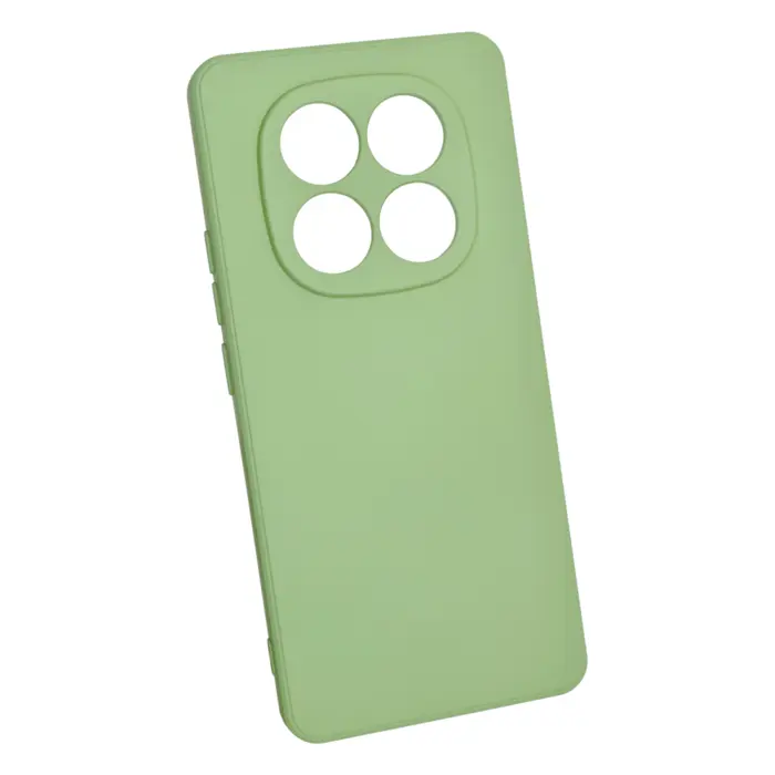 Maskica +CLASS silicone Edge za Xiaomi Redmi Note 14 Pro 5G, Poco X7 zelena