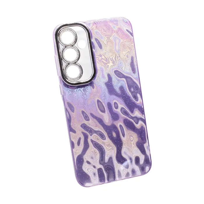 Maskica +CLASS TPU prime za Samsung A35, A356B ljubičasta