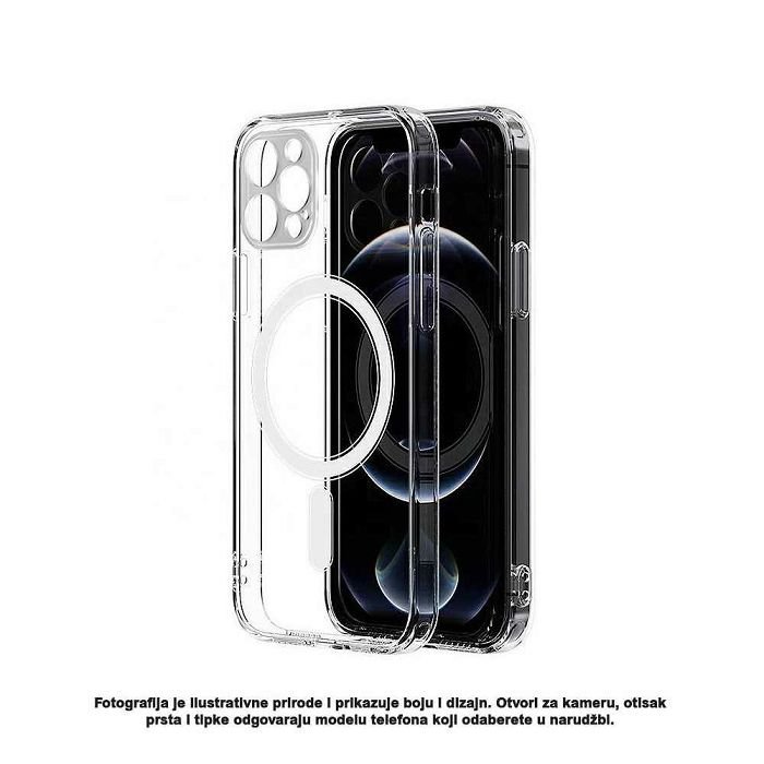 Maskica MagSafe za iPhone 11 Pro prozirna