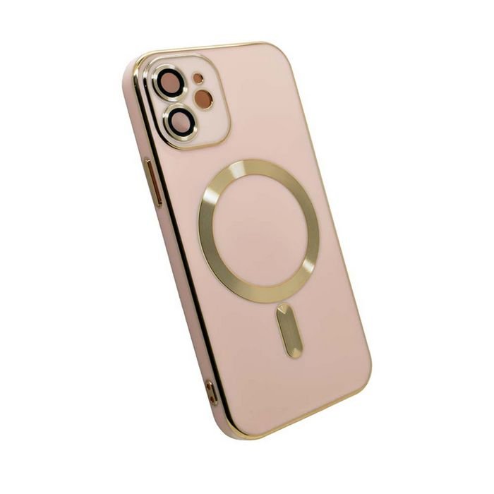 Maskica +CLASS MagSafe colour za iPhone 11 roza