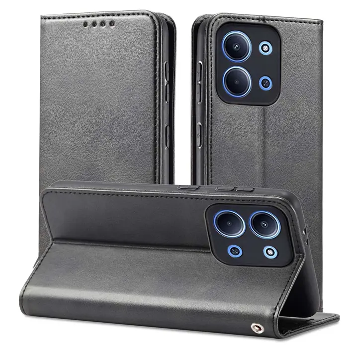 Torbica +CLASS Flip H za Xiaomi Redmi 15C 5G magnetic crna