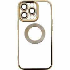 MASKICA + CLASS CHROME IPHONE 13 PRO ZLATNA