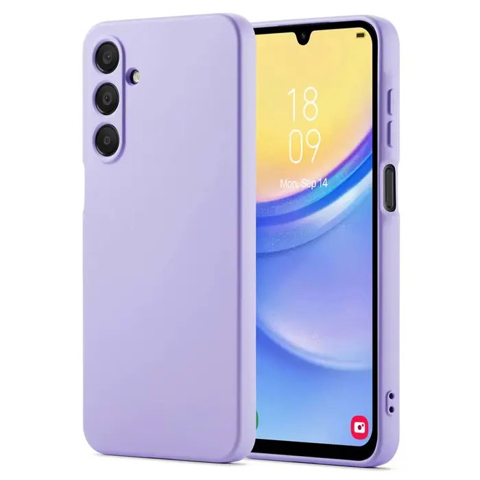 MASKICA +CLASS SILICONE EDGE SAMSUNG A17 5G LILA