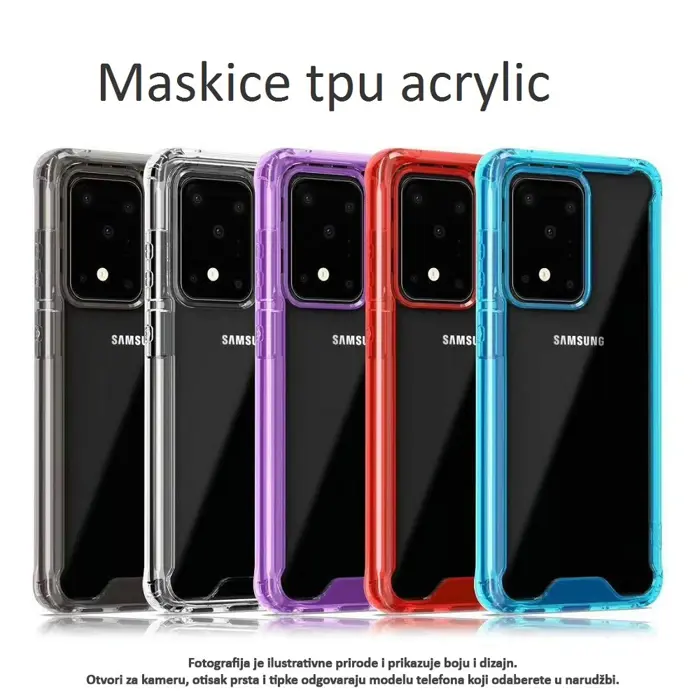 MASKICA +CLASS TPU ACRYLIC ZA XIAOMI REDMI REDMI 9C PROZIRNA